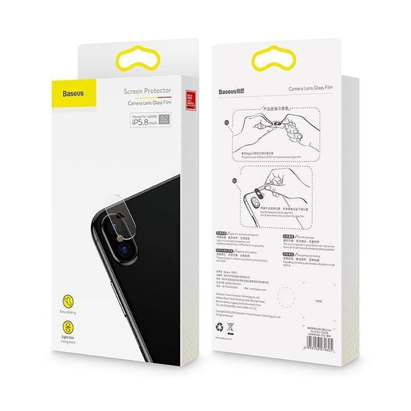 Planet Gates Baseus Back Camera Lens Tempered Glass For iPhone Xs Xs Max Camera Lens Protector Glass Film For iPhone Xs Xs Max 2018 9H Glass