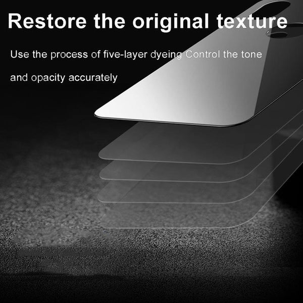 Planet Gates Baseus Back Screen Protector Tempered Glass For iPhone Xs Max Full Cover Rear Protection Toughened Glass Film For iPhoneXS Max