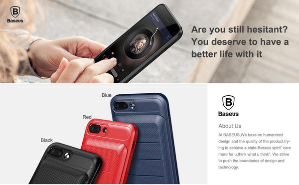 Planet Gates Baseus Battery Case For iPhone 6 6s 6 Plus 3600mAh Battery Power Bank Case For iPhone 6s Plus Charger Case Phone Powerbank Cases