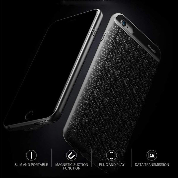 Planet Gates Baseus Battery Case For iPhone 7 6 6s Plus Charger Case 2500mAh 3650mAh Battery Charging Case Cover For iPhone Power Bank Case