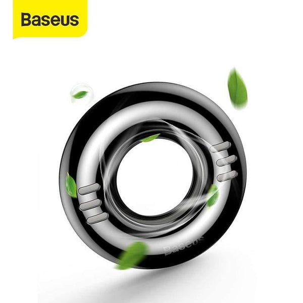 Baseus Car Air Freshener Auto Outlet Perfume Diffuser Car Air Conditioning Clip Solid Perfume Auto Interior Accessories (black)
