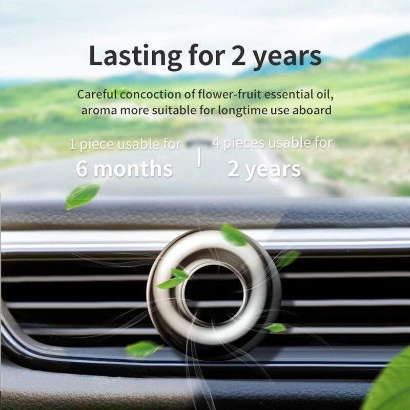 Baseus Car Air Freshener Auto Outlet Perfume Diffuser Car Air Conditioning Clip Solid Perfume Auto Interior Accessories (black)