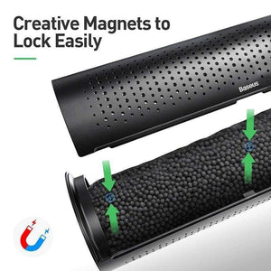 Baseus Car Air Purifier Vehicle Air Cleaner Air Freshener Auto Mist Maker Pm2.5 Eliminator Activated Carbon Crystal Purifying