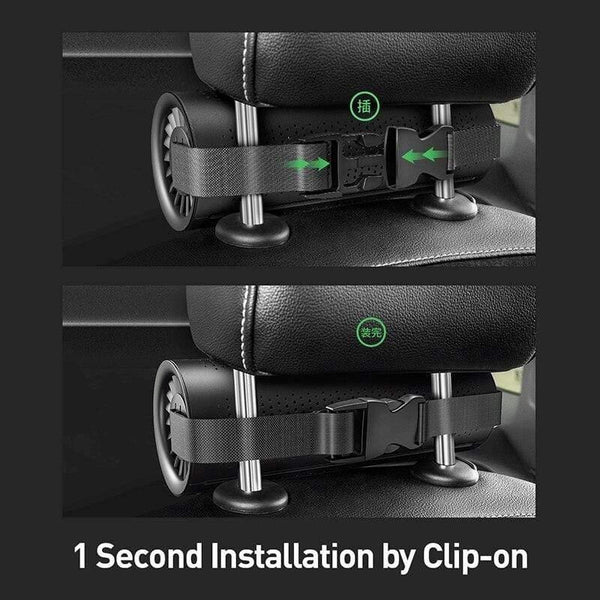 Baseus Car Air Purifier Vehicle Air Cleaner Air Freshener Auto Mist Maker Pm2.5 Eliminator Activated Carbon Crystal Purifying