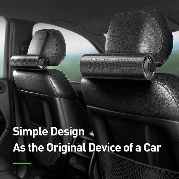 Baseus Car Air Purifier Vehicle Air Cleaner Air Freshener Auto Mist Maker Pm2.5 Eliminator Activated Carbon Crystal Purifying