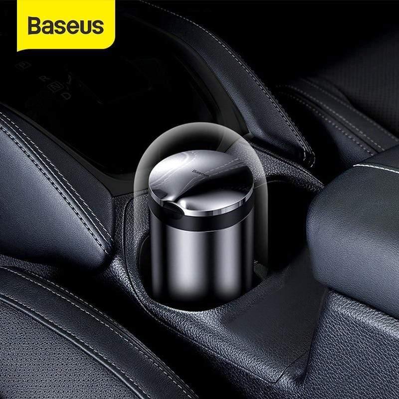 Baseus Car Ashtray Portable LED Light Cigarette Smoke Ashes Holder for Car Flame Retardant High Quality Ash tray Car Accessories