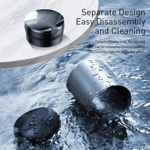 Baseus Car Ashtray Portable LED Light Cigarette Smoke Ashes Holder for Car Flame Retardant High Quality Ash tray Car Accessories