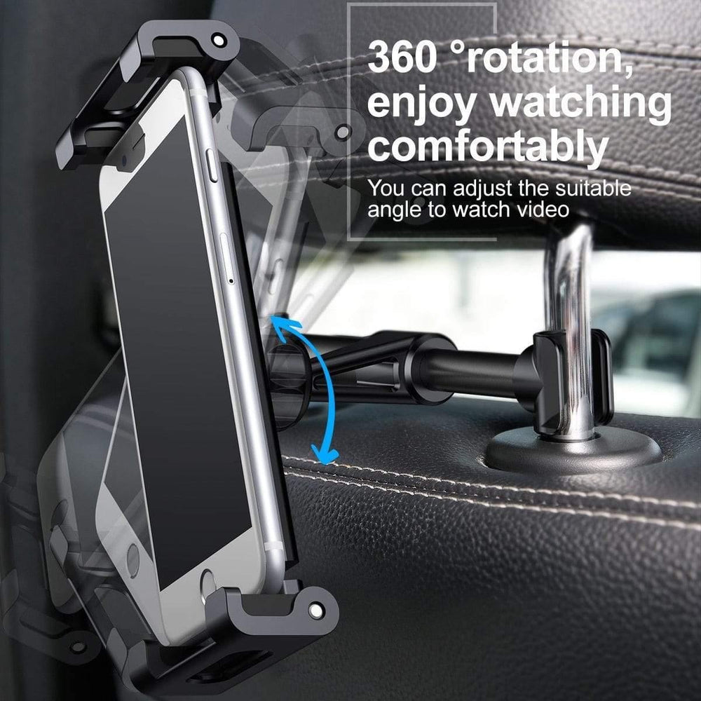 Baseus Car Back Seat Headrest Holder for 4.7-12.9inch Pad Car Phone Holder Backseat Mount for Pad Tablet PC Auto Headrest Holder