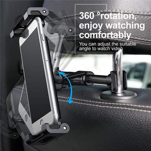 Planet Gates Baseus Car Back Seat Headrest Mount Holder For iPad 4.7-12.9 inch 360 Rotation Universal Tablet PC Auto Car Phone Holder Stand
