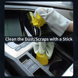 Baseus Car Cleaner Glue Gum Air Vent Outlet Dashboard Cleaning Tool Dust Dirt Keyboard Clean Vacuum Cleaner Soft Gel (Rubber and Gloves)
