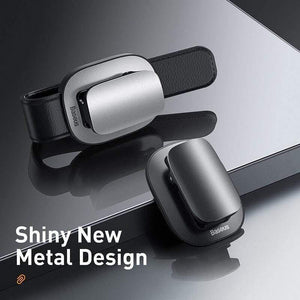 Baseus Car Glasses Case Auto Sun Visor Glasses Holder Sunglasses Clip Card Ticket Holder Pen Case Clip Box Universal Accessories