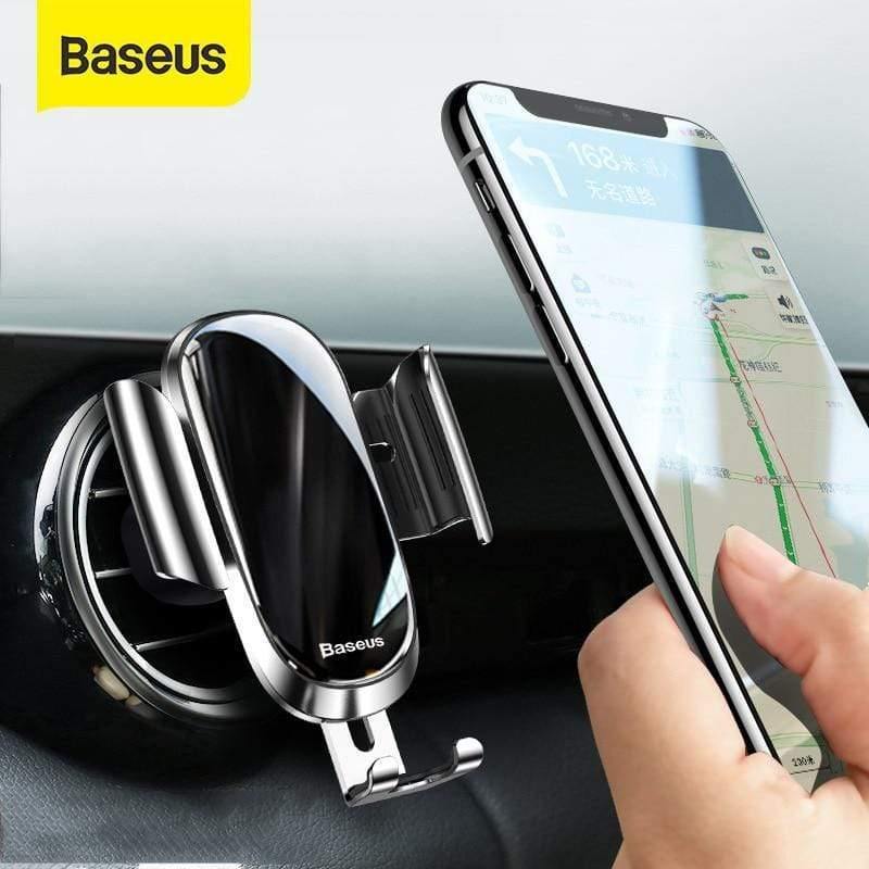 Baseus Car Holder For Phone 360 Degree Air Vent Mount Car Phone Holder Stand For iPhone 11 Samsung Gravity Mobile Phone Holder