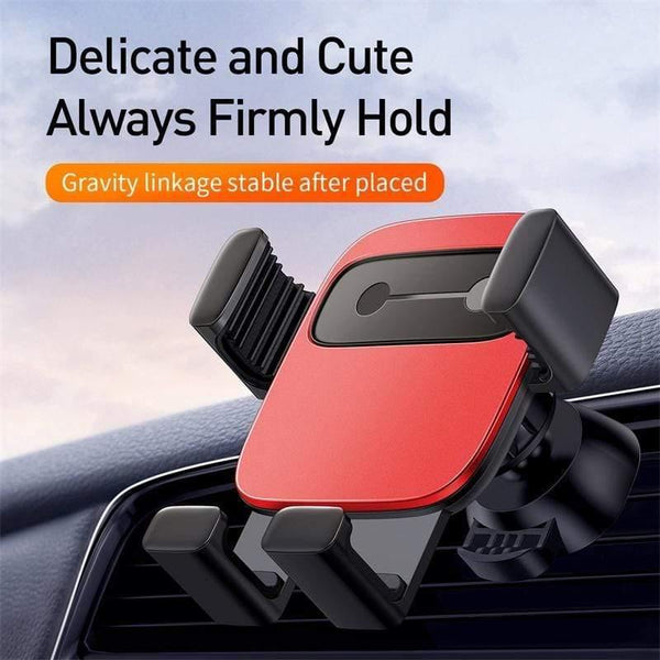Baseus Car Holder for Phone Gravity Mobile Phone Stand Support Holder in Car Air Vent Mount for iPhone Samsung Car Phone Holder