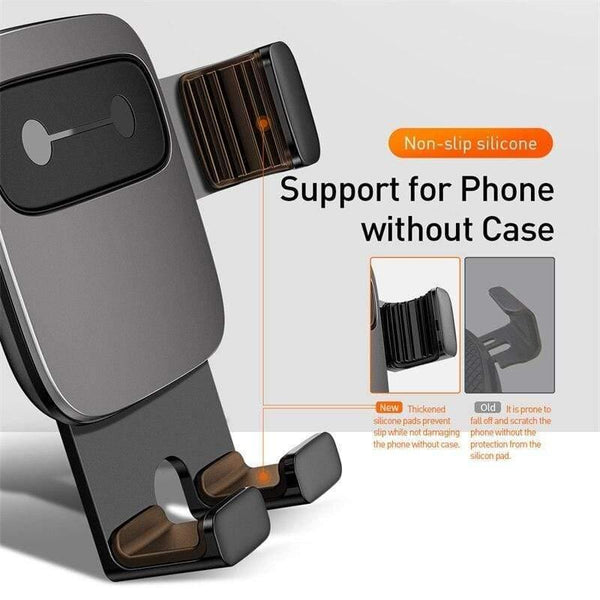 Baseus Car Holder for Phone Gravity Mobile Phone Stand Support Holder in Car Air Vent Mount for iPhone Samsung Car Phone Holder