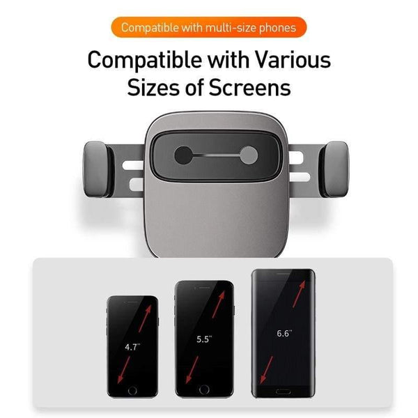 Baseus Car Holder for Phone Gravity Mobile Phone Stand Support Holder in Car Air Vent Mount for iPhone Samsung Car Phone Holder