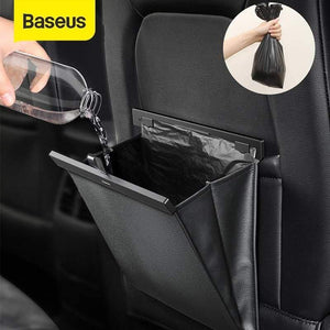 Baseus Car Organizer Car Trunk PU Leather Back Seat Storage Bag Auto Cargo Storage Box Universal For Cars Luggage Travel Pocket