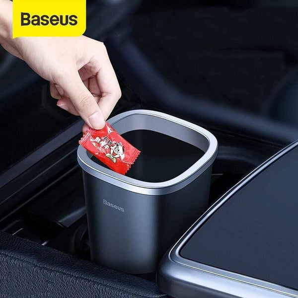 Baseus Car Trash Bin Auto Organizer Car Trash Can Storage Bag Rubbish Car Accessories Garbage Box Dust Case Holder Waste Bag