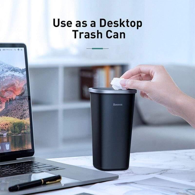 Baseus Car Trash Bin Auto Organizer Car Trash Can Storage Bag Rubbish Car Accessories Garbage Box Dust Case Holder Waste Bag
