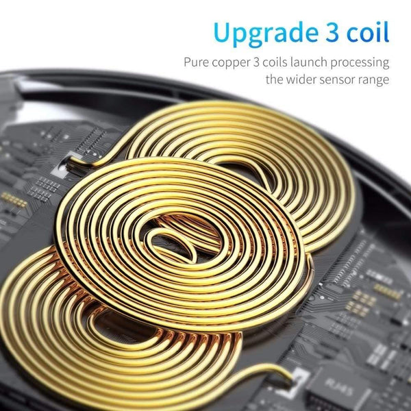 Baseus Collapsible Qi Wireless Charger for iPhone 11 Pro Max X XR XS Multifunction Fast Wireless Charging for Samsung S9/S9+/S8 (black)