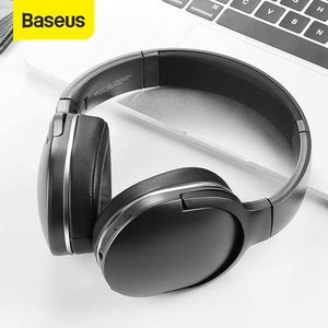 Baseus D02 Bluetooth Headphone Foldable bluetooth headset Wireless headphones Portable Bluetooth Earphone with Mic for Phone