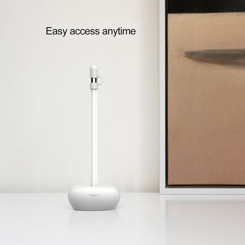 Baseus Desktop Habitat For Apple Pencil Magic Wand Soft Silicone Case Anti-Lost Protective Holder For iPad Pro Pencil Touch Pen