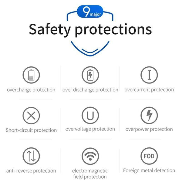 Baseus Desktop QI Wireless Charger 10W Radiating Fan Wireless Fast Charging Charger for iPhone XS Max XR Samsung S9 S8 Note 10 9 (WHITE)