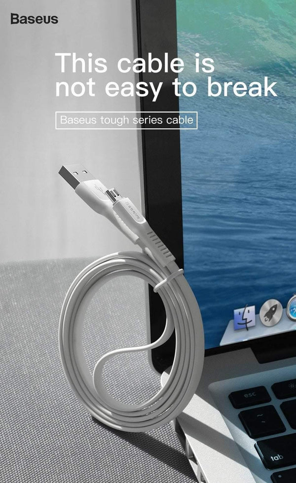 Planet Gates Baseus Flat Micro USB Cable Fast Charging Data Cable For Samsung Xiaomi Huawei Android Mobile Phone Charger Cord Microusb Cable