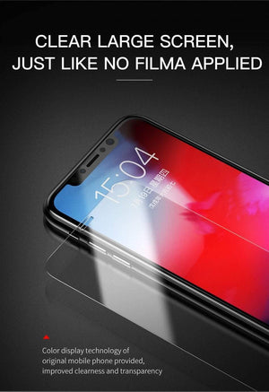 Planet Gates Baseus Front Glass + Back Tempered Glass For iPhone Xs Xs Max XR 2018 Protective Glass Screen Protector For iPhone Xs Xs Max