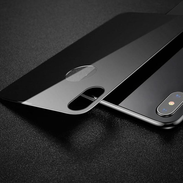 Planet Gates Baseus Front Screen Protector + Back Tempered Glass For iPhone Xs Xs Max XR 2018 Protective Glass 9H Thin Full Coverage Glass