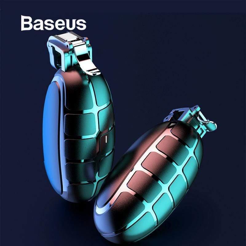 Baseus Gamepad For PUBG IOS Android Joystick Joypad L1 R1 Mobile Phone Game Pad Shooter Controller Trigger Fire Button Handle