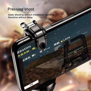 Baseus Gamepad For PUBG IOS Android Joystick Joypad L1 R1 Mobile Phone Game Pad Shooter Controller Trigger Fire Button Handle