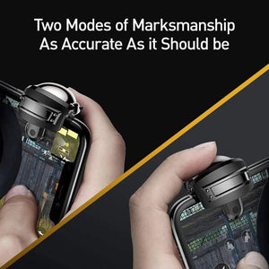 Baseus Gamepad  Joystick for PUBG Gaming Trigger Fire Aim Button L1 R1 Mobile Phone Shooter Controller Joypad For IOS Android