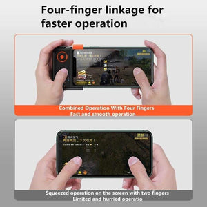 Baseus GAMO Wireless Joystick Gamepad For PUBG Game Controller Bluetooth Joystick For IOS Android Mobile Phone Game Pad (Black)