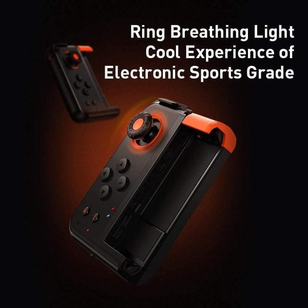 Baseus GAMO Wireless Joystick Gamepad For PUBG Game Controller Bluetooth Joystick For IOS Android Mobile Phone Game Pad (Black)