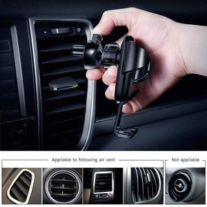 Baseus Gravity Car Holder For iPhone Samsung Cell Mobile Phone Holder 360 Degree GPS Air Vent Mount Clip Car Phone Holder Stand
