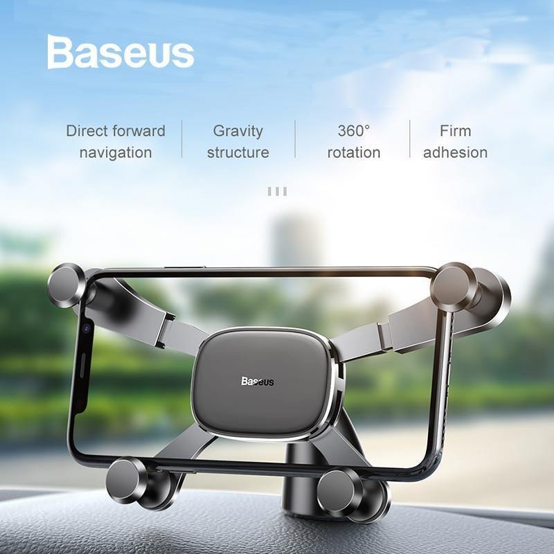 Planet Gates Baseus Gravity Car Phone Holder For iPhone X 11 XR Samsung Xiaomi Smartphone Dashboard GPS Stand Mobile Support Auto Mount