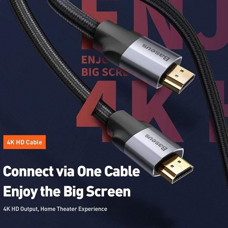 Baseus HDMI Cable 4K 60HZ HDMI to HDMI 2.0 extension Splitter Cable for TV Switch Projector Laptop Office Video Cable HDMI