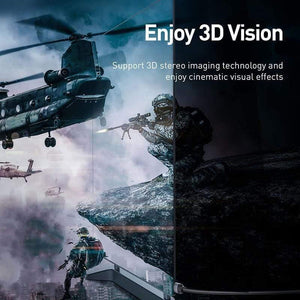 Baseus HDMI Cable 4K 60HZ HDMI to HDMI 2.0 extension Splitter Cable for TV Switch Projector Laptop Office Video Cable HDMI