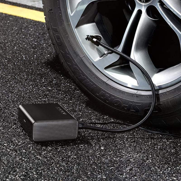 Baseus Intelligent Car Air Compressor Tire Inflatable Pump 12V Portable Auto Tyre Inflator for Car Tires