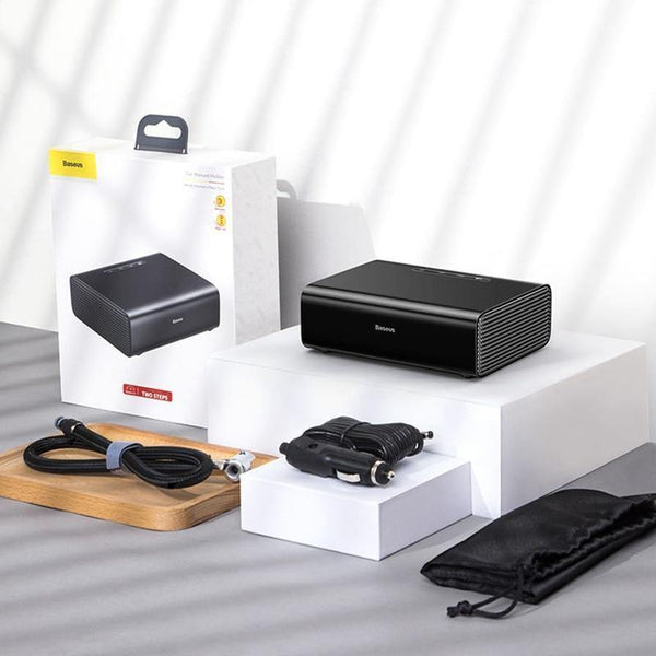 Baseus Intelligent Car Air Compressor Tire Inflatable Pump 12V Portable Auto Tyre Inflator for Car Tires