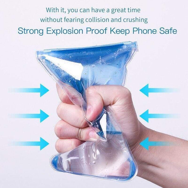 Baseus IP68 Waterproof Case For iPhone X XR XS MAX 8 7 P30 Samsung S10 Phone Pouch Bag Airbag Swimming Phone Case Cover