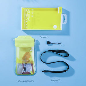 Baseus IP68 Waterproof Case For iPhone X XR XS MAX 8 7 P30 Samsung S10 Phone Pouch Bag Airbag Swimming Phone Case Cover