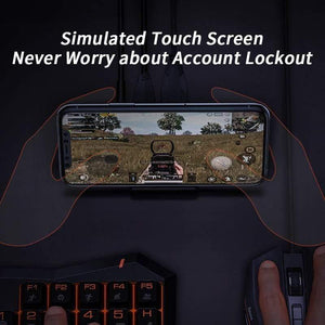 Baseus Keyboard Mouse Mobile Phone Game Adapter Gamepad Controller Converter Mobile Game Transfer Station for Android & iOS