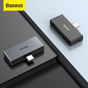 Baseus L57 USB Type c Adapter usb c to 3.5mm aux Earphone Headphone adapter with PD 18W Quick Charging for type c Jack Phone