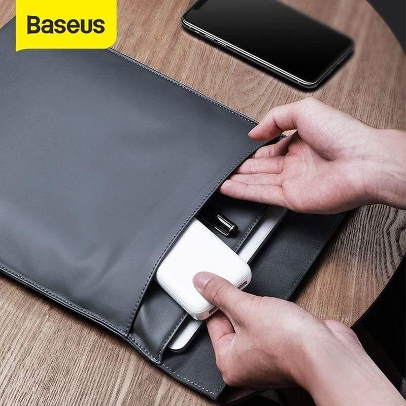 Baseus Laptop Sleeve Bag Case for Macbook Air Pro 13 14 15 16 Super Thin Double-layer Computer Liner Bag Case for Dell Lenovo