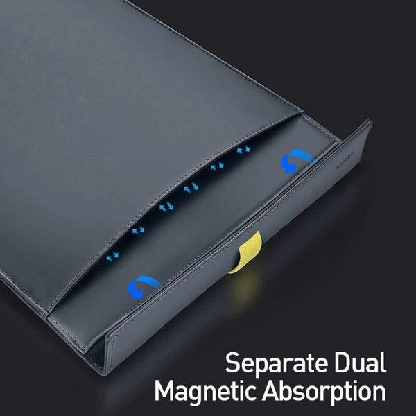 Baseus Laptop Sleeve Bag Case for Macbook Air Pro 13 14 15 16 Super Thin Double-layer Computer Liner Bag Case for Dell Lenovo