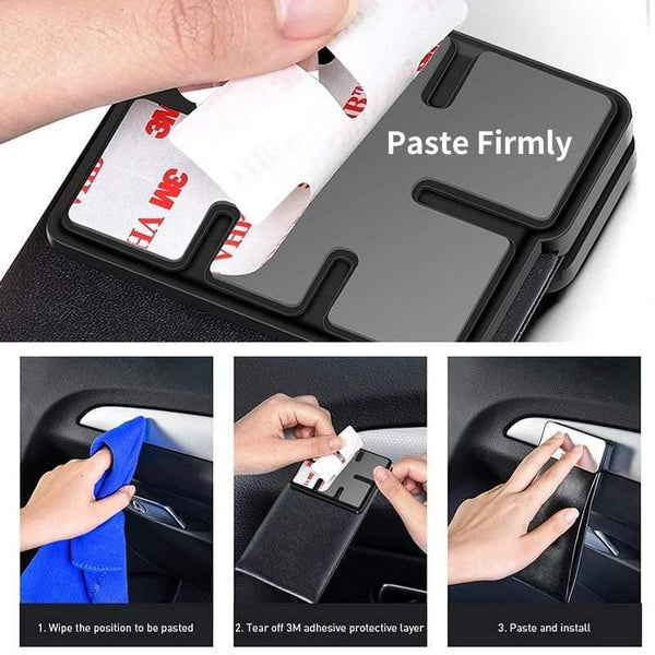 Baseus Leather Car Storage Bag Tidy Car Seat Organizer Universal Cell Phone Pouch Magnet Collecting Pocket Auto Accessories