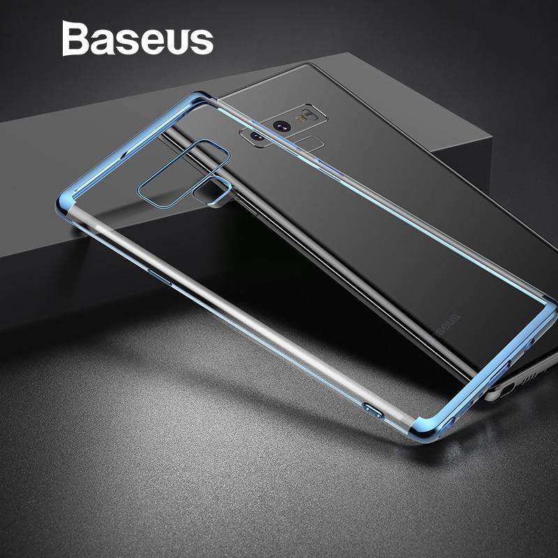 Planet Gates Baseus Luxury Soft Silicone Case For Samsung Note 9 Ultra Thin Transparent Clear Case For Samsung Galaxy Note 9 Phone Cover