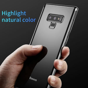 Planet Gates Baseus Luxury Soft Silicone Case For Samsung Note 9 Ultra Thin Transparent Clear Case For Samsung Galaxy Note 9 Phone Cover