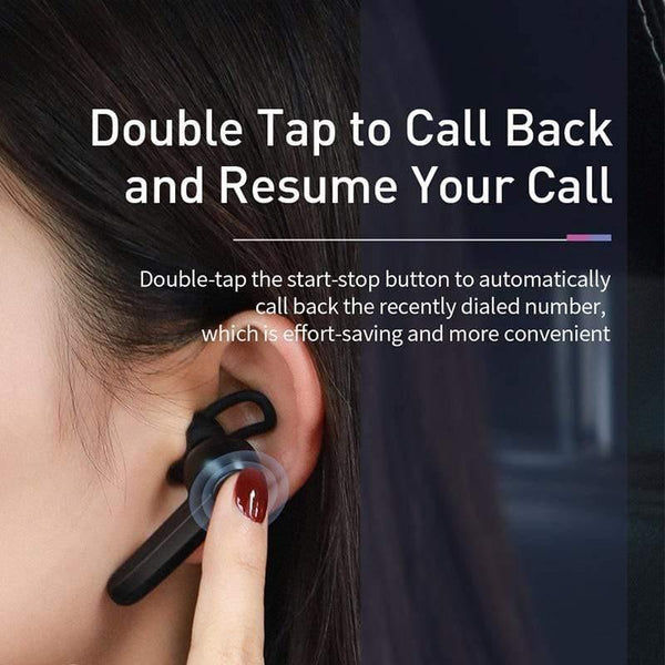 Baseus Magnetic Charging Wireless Bluetooth Earphone Single Handsfree with Microphone Business Bluetooth Headset for Car Driving